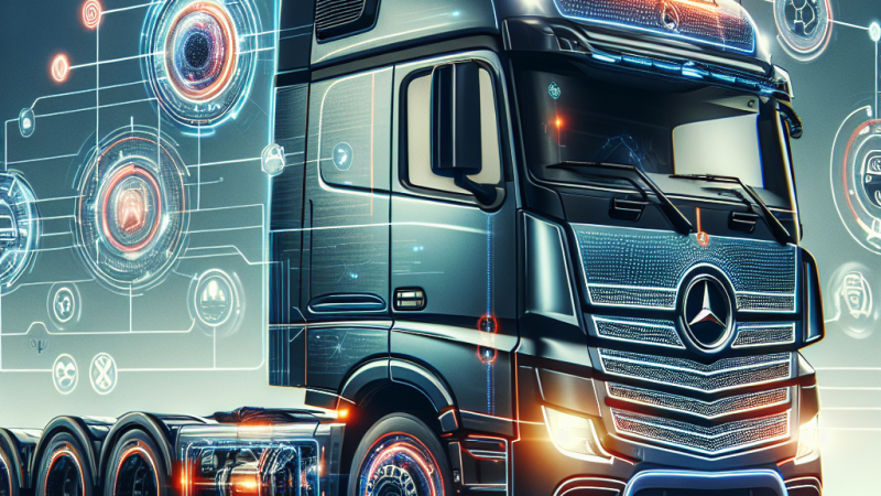 Innowacje i wydajność w ciężarówkach: Analiza Mercedes Actros MP4